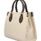 L ATELIER DU SAC DAUPHINE TOTE 112 pelle+bianco 16940