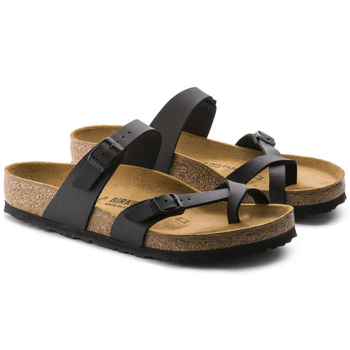 BIRKENSTOCK MAYARI BASICO BIRKO FLOR 111 pelle+nero 071791