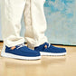 HEY DUDE 43086 WALLY SUMMER LINEN 775 tela+blu 4UA
