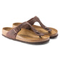 BIRKENSTOCK GIZEH OILED LEATHER 224 nabuk+marr 743831