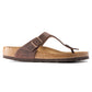 BIRKENSTOCK GIZEH OILED LEATHER 743831 HABANA