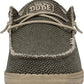HEY DUDE 40003 WALLY BRAIDED 778 tela+verde 3VE