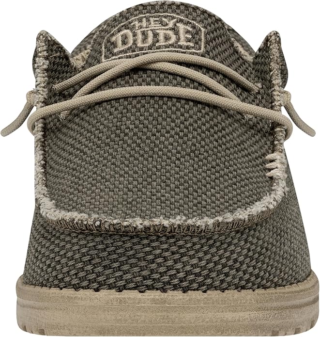 HEY DUDE 40003 WALLY BRAIDED 778 tela+verde 3VE