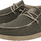 HEY DUDE 40003 WALLY BRAIDED 778 tela+verde 3VE