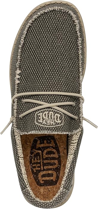 HEY DUDE 40003 WALLY BRAIDED 778 tela+verde 3VE