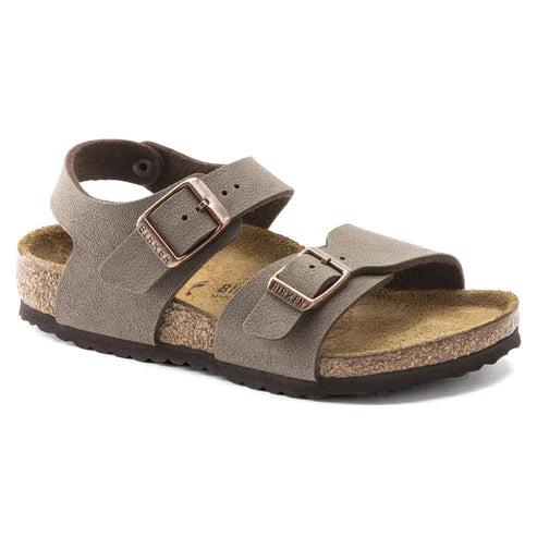 BIRKENSTOCK NEW YORK KIDS 225 nabuk+blu 087773