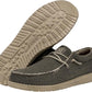 HEY DUDE 40003 WALLY BRAIDED 778 tela+verde 3VE