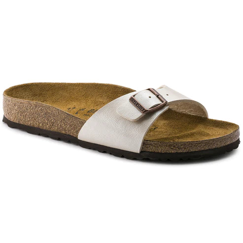 BIRKENSTOCK MADRID BIRKO FLOR 940153 PEARL WHITE