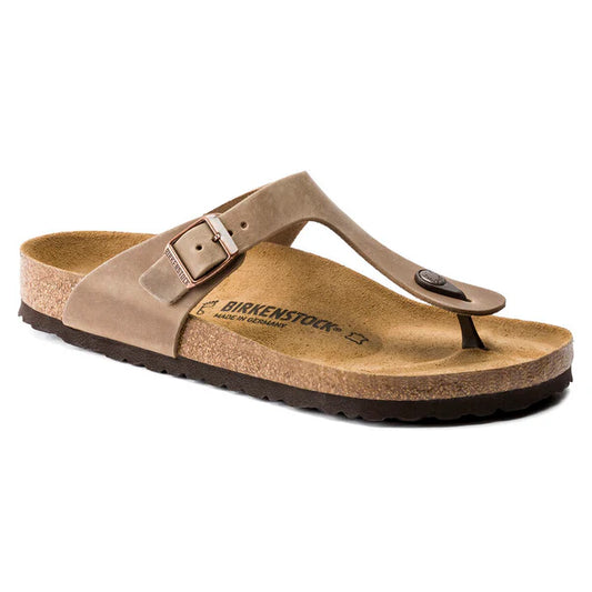 BIRKENSTOCK GIZEH OILED LEATHER 224 nabuk+cuoio 943811