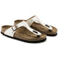 BIRKENSTOCK GIZEH 112 pelle+bianco perl 943871