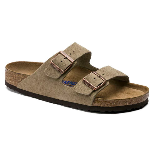 BIRKENSTOCK ARIZONA SFB SUEDE LEATHER 333 scam+beige 951303