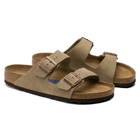 BIRKENSTOCK ARIZONA SFB SUEDE LEATHER 333 scam+beige 951303