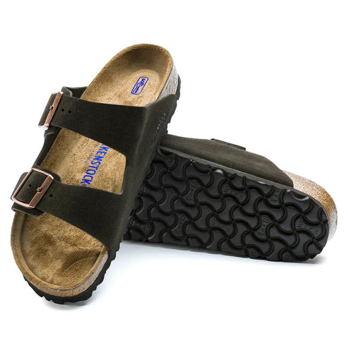 BIRKENSTOCK ARIZONA SFB SUEDE LEATHER 334 scam+moro 951313