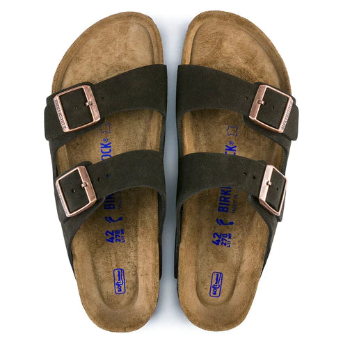 BIRKENSTOCK ARIZONA SFB SUEDE LEATHER 951313  MOCCA