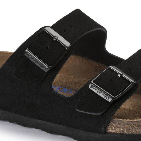 BIRKENSTOCK ARIZONA SFB SUEDE LEATHER 331 scam+nero 951323