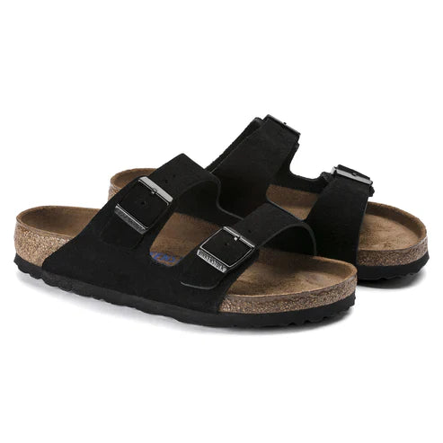 BIRKENSTOCK ARIZONA SFB SUEDE LEATHER 331 scam+nero 951323