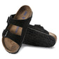 BIRKENSTOCK ARIZONA SFB SUEDE LEATHER 331 scam+nero 951323