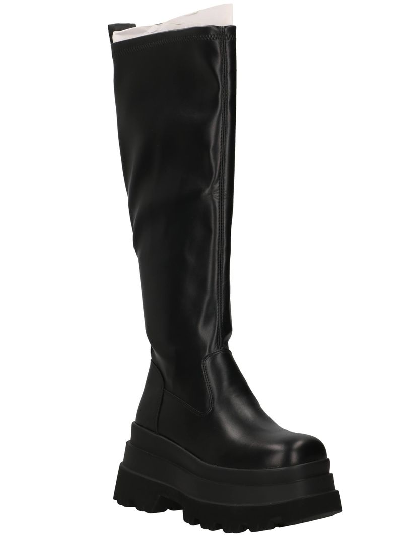 BUFFALO JUPITER STRETCH HI-VEGAN 111 pelle+nero 18485