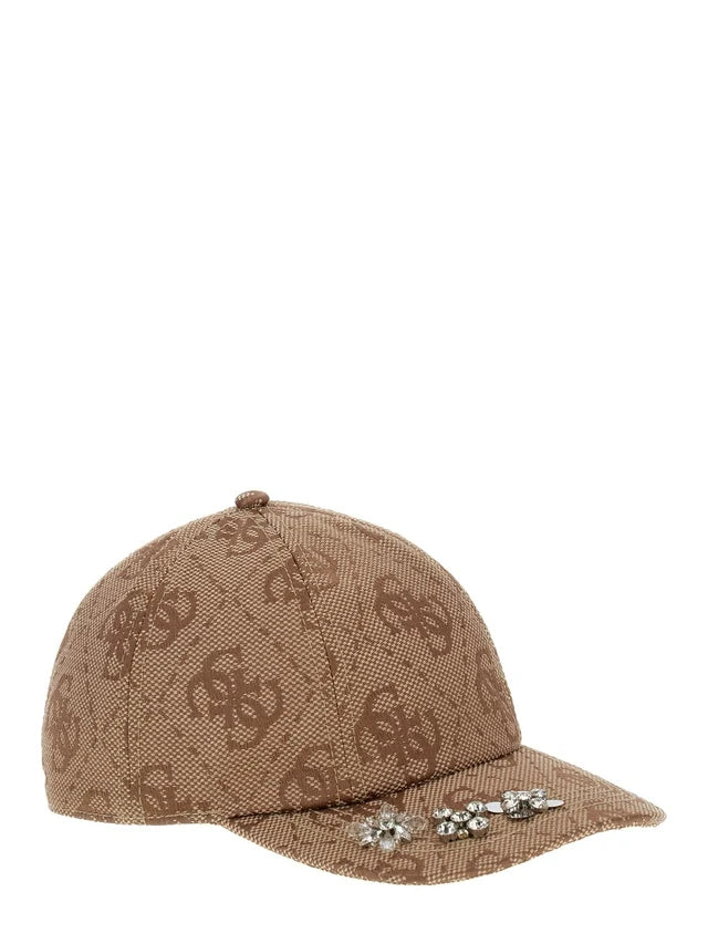 GUESS AW5615 POL01 AUDREY LOGO 663 stamp+beige LATTE