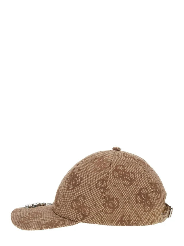 GUESS AW5615 POL01 AUDREY LOGO 663 stamp+beige LATTE