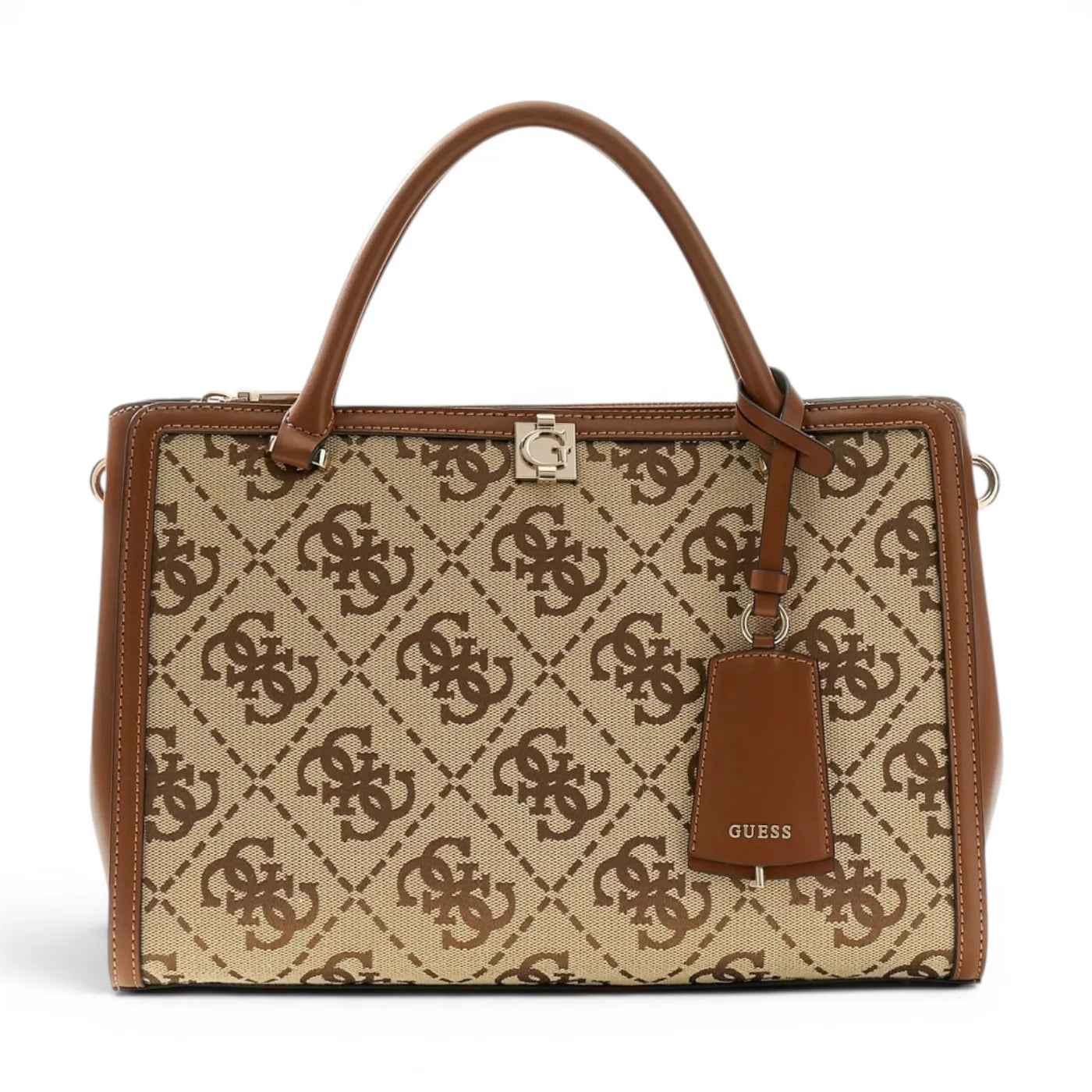 GUESS HWJG97 55070 AUDREY LOGO 663 stamp+beige LATTE