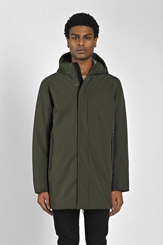 CANADIAN CN.G224352 PARKA CITY 3 778 tela+verde BKOL