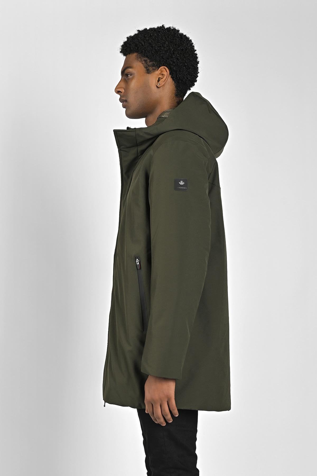 CANADIAN CN.G224352 PARKA CITY 3 778 tela+verde BKOL