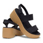 CROCS CR.212250 BROOKLYN SKY SANDAL W 551 sint+nero BLCS