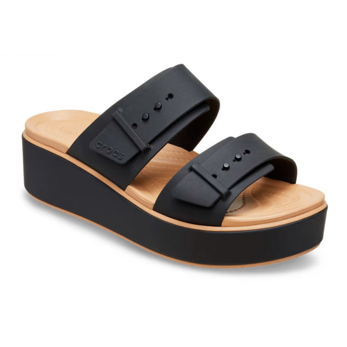 CROCS CR.212408 BROOKLYN BUCKLE MATTE WRAP LOW W 551 sint+nero BLCS