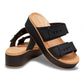 CROCS CR.212408 BROOKLYN BUCKLE MATTE WRAP LOW W 551 sint+nero BLCS