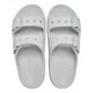 CROCS CR.213316 SATURDAY METALLIC BUCKLE SANDAL W 558 sint+grigio ATMO