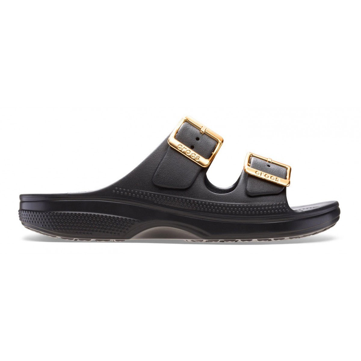 CROCS CR.213316 SATURDAY METALLIC BUCKLE SANDAL W 551 sint+nero BLK