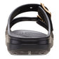 CROCS CR.213316 SATURDAY METALLIC BUCKLE SANDAL W 551 sint+nero BLK