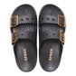 CROCS CR.213316 SATURDAY METALLIC BUCKLE SANDAL W 551 sint+nero BLK