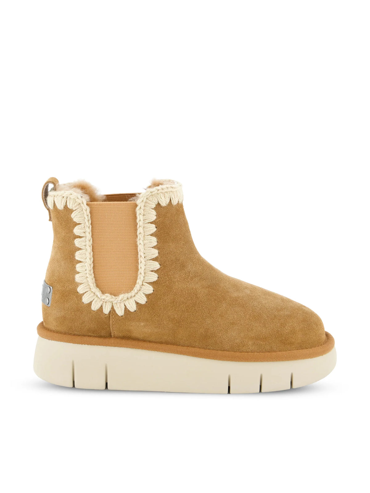 MOU FW531037A BOUNCE CHELSEA BOOT IN SUEDE 334 scam+cuoio COG