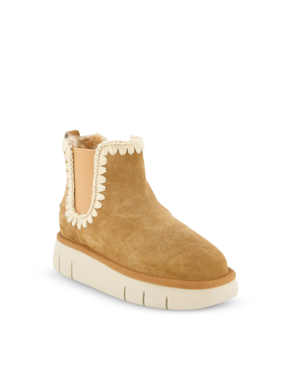 MOU FW531037A BOUNCE CHELSEA BOOT IN SUEDE 334 scam+cuoio COG