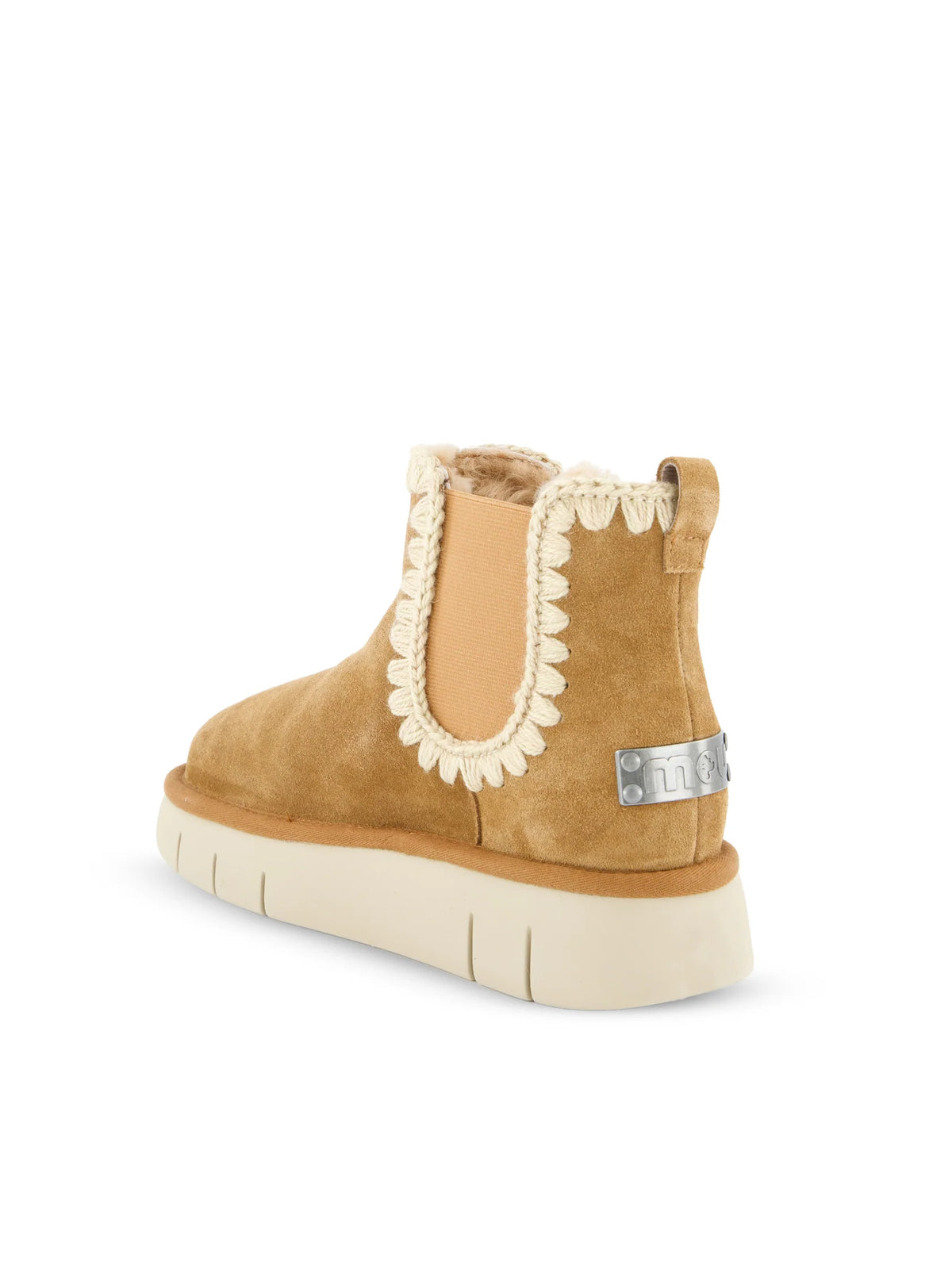MOU FW531037A BOUNCE CHELSEA BOOT IN SUEDE 334 scam+cuoio COG