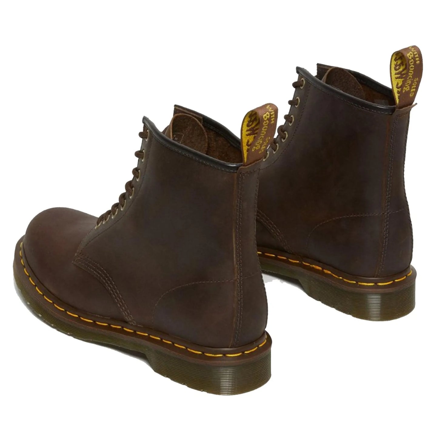 DR. MARTENS 1460 GREASE 114 pelle ingr+cuoio