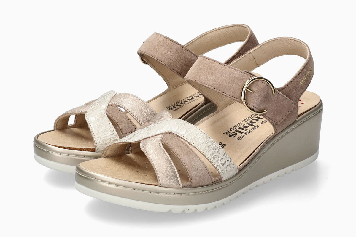 MEPHISTO MOBILS NANCIA 118 pelle+platino 9553-12218-2