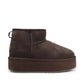 EMU STINGER MICRO FLATFORM W13082 334 scam+moro CHOCOLATE