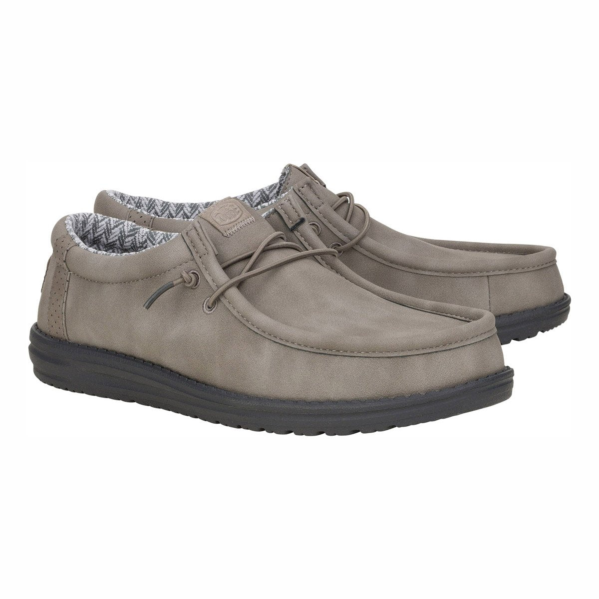 HEY DUDE WALLY CLASSIC HD.41894 228 nabuk+grigio 030