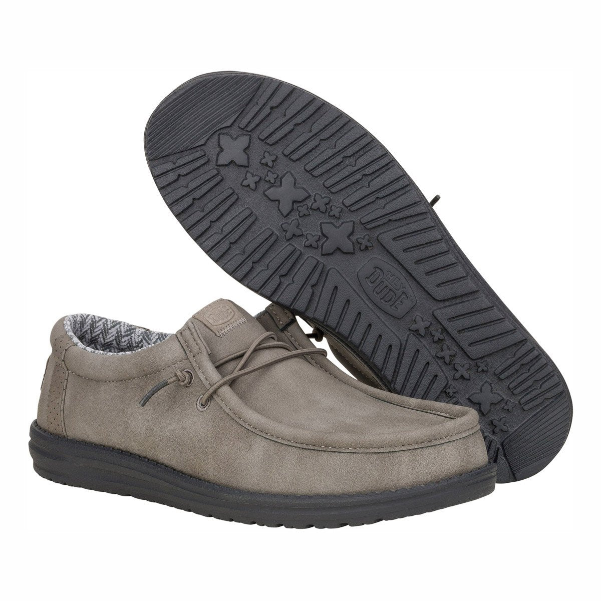 HEY DUDE WALLY CLASSIC HD.41894 228 nabuk+grigio 030