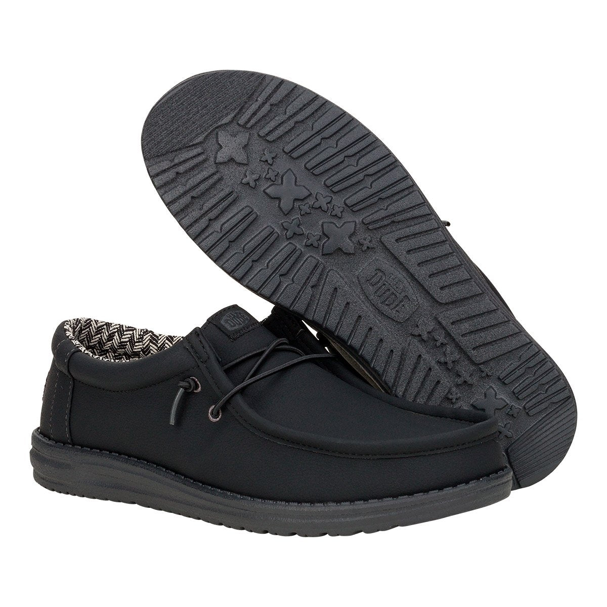 HEY DUDE WALLY CLASSIC HD.41894 221 nabuk+nero 070