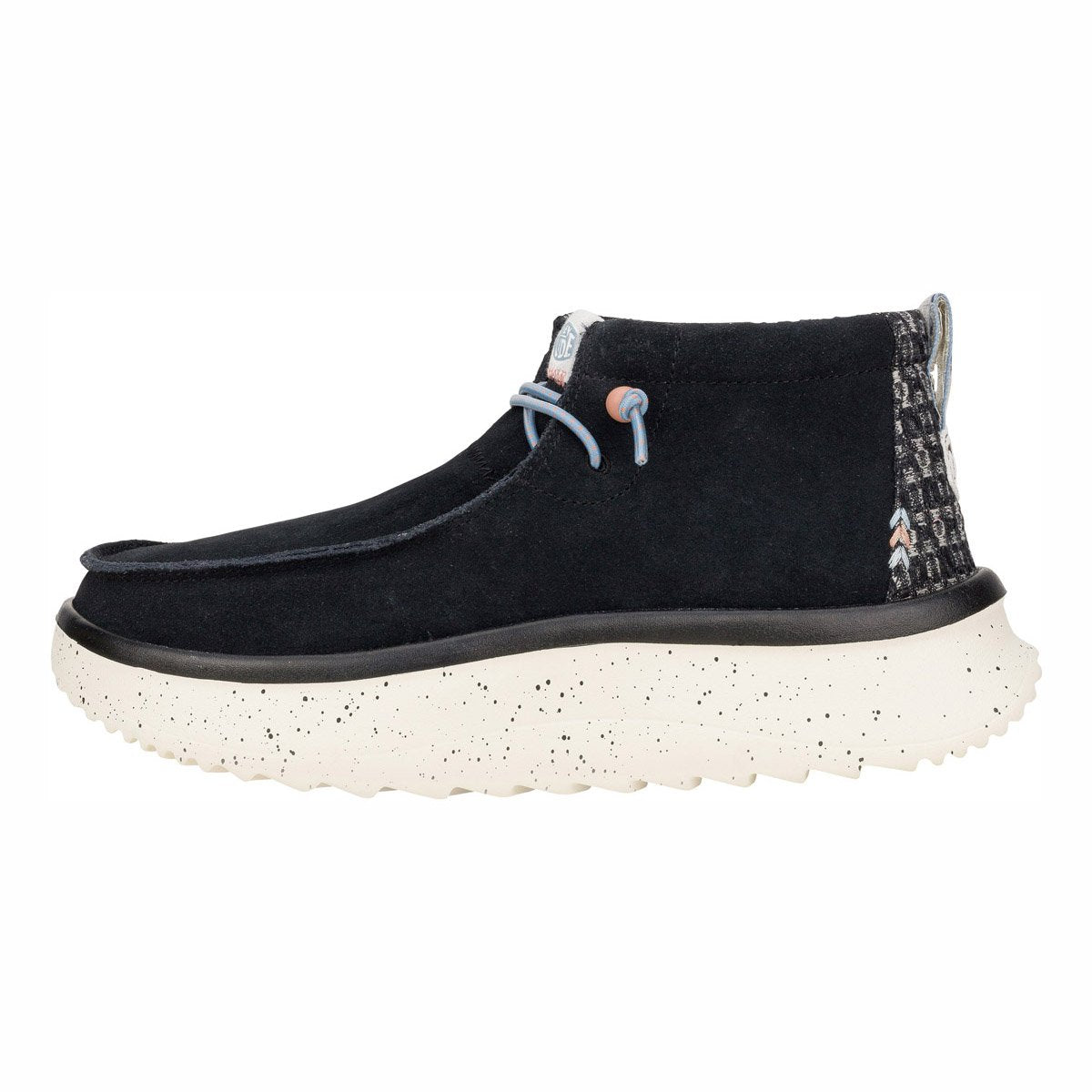 HEY DUDE WENDY PEAK HI SUEDE W HD.41951 331 scam+nero 001