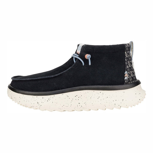 HEY DUDE WENDY PEAK HI SUEDE W HD.41951 331 scam+nero 001