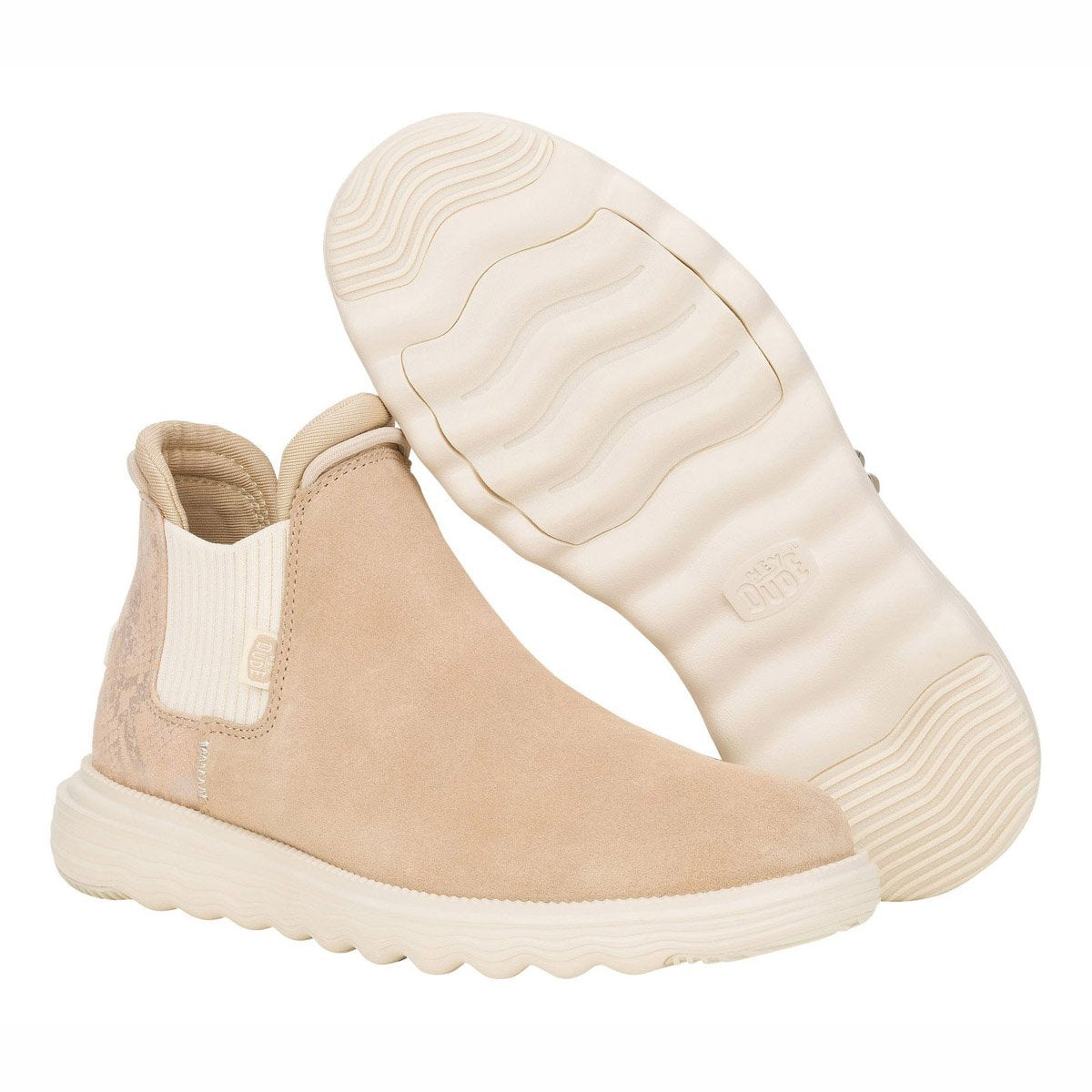 HEY DUDE BRANSON W SUEDE NOVELTY HD.42021 333 scam+beige 2HK