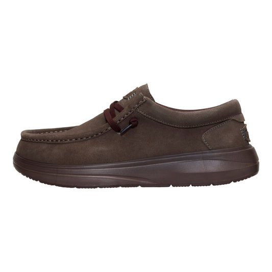 HEY DUDE WALLY COMF SUEDE HD.41975 334 scam+marr 2KU