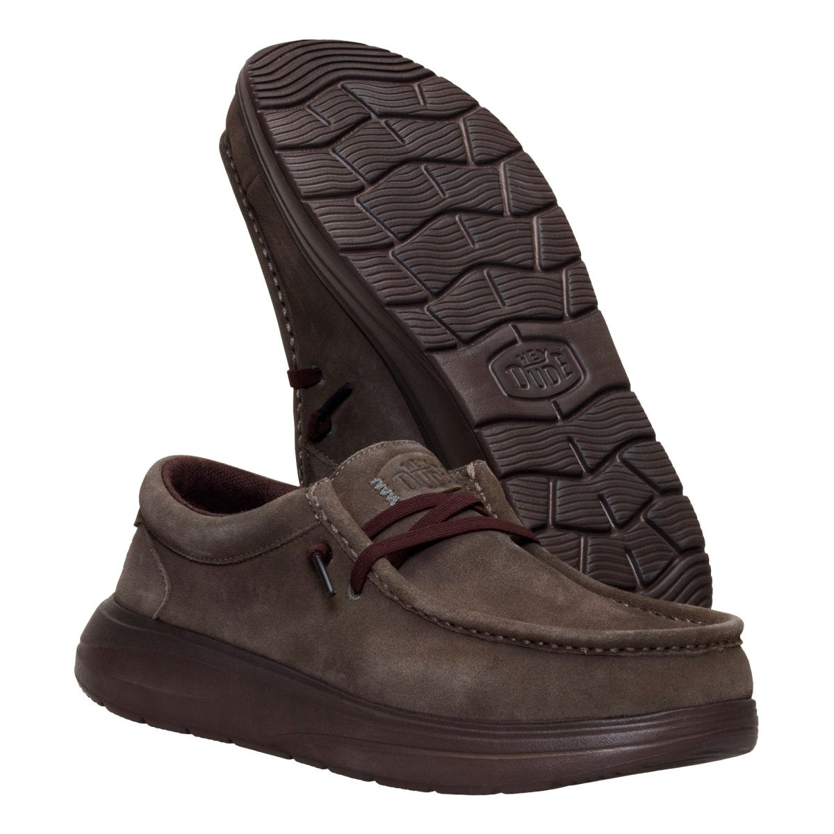 HEY DUDE WALLY COMF SUEDE HD.41975 334 scam+marr 2KU