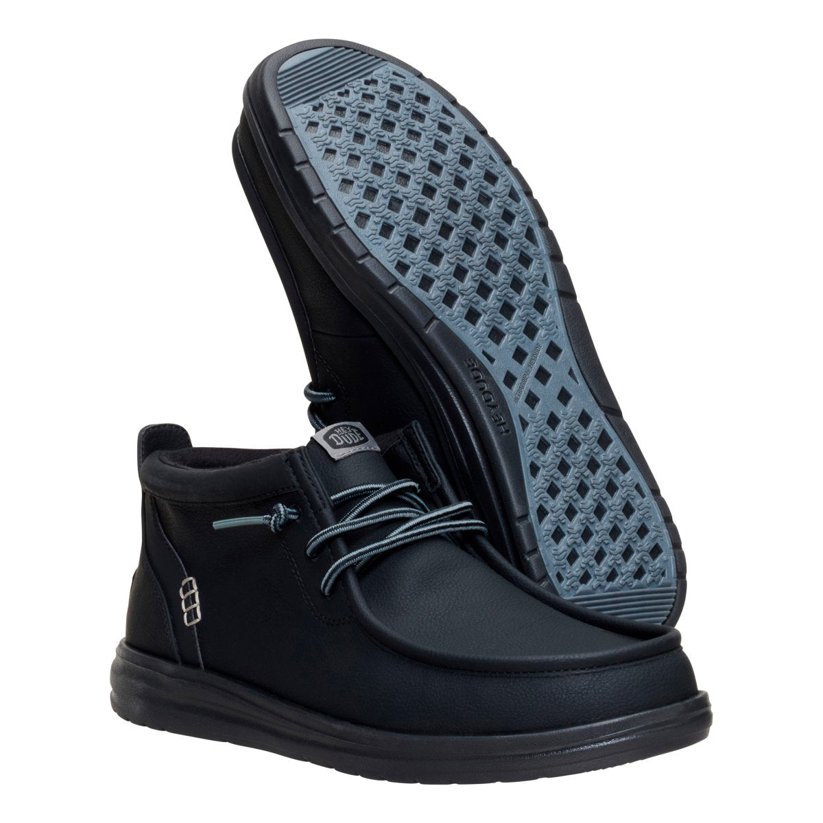 HEY DUDE WALLY MID GRIPR CLASSIC HD.42051 221 nabuk+nero 060