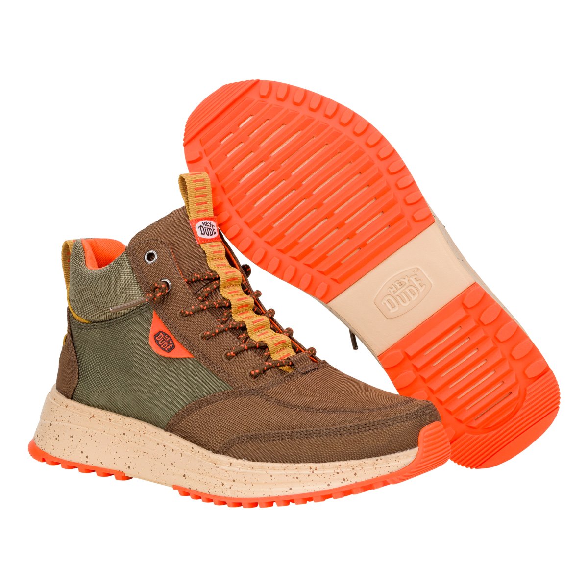 HEY DUDE TAHOE NYLON HD.42058 338 scam-tela+verde 3WK